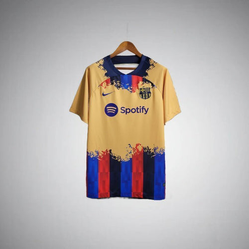 FC Barcelona "Catalan Pixel Fade" Premium Kit from FootballPrestige.club - Premium Football Kits