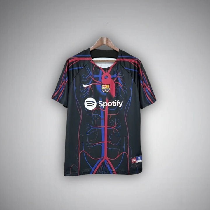 FC Barcelona "Catalan Veins" Premium Kit from FootballPrestige.club - Premium Football Kits