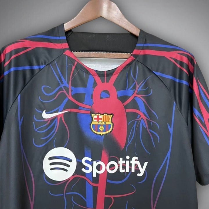 FC Barcelona "Catalan Veins" Premium Kit from FootballPrestige.club - Premium Football Kits