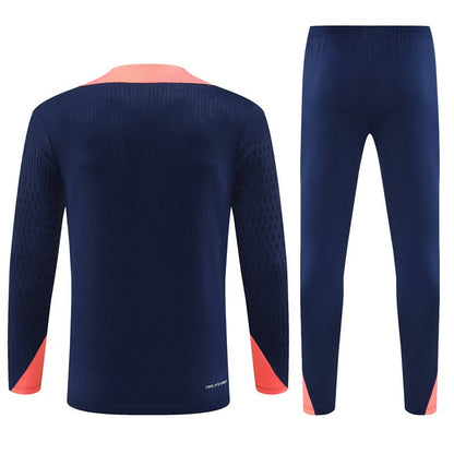 FC Barcelona "Comeback" Premium Kids Size Tracksuit from FootballPrestige.club - Premium Football Kits