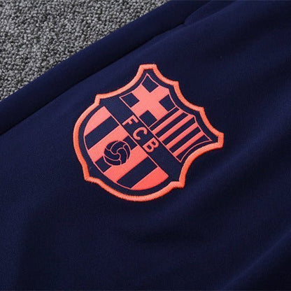 FC Barcelona "Comeback" Premium Kids Size Tracksuit from FootballPrestige.club - Premium Football Kits