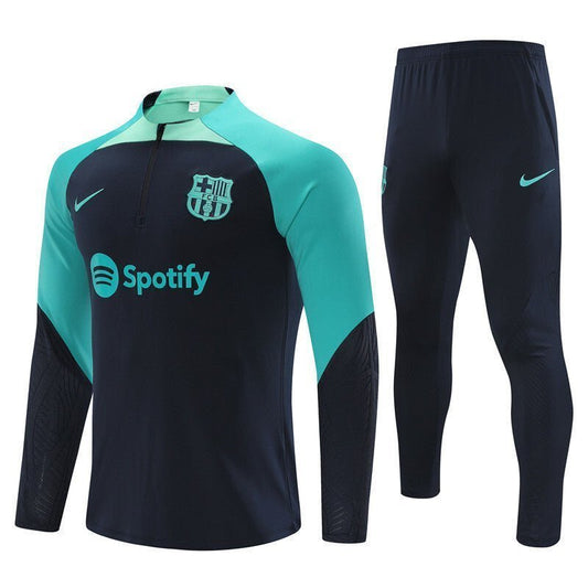 FC Barcelona "Gemstone" Premium Kids Size Tracksuit from FootballPrestige.club - Premium Football Kits