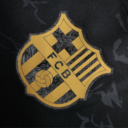 FC Barcelona "Golden Knight" Premium Kit from FootballPrestige.club - Premium Football Kits