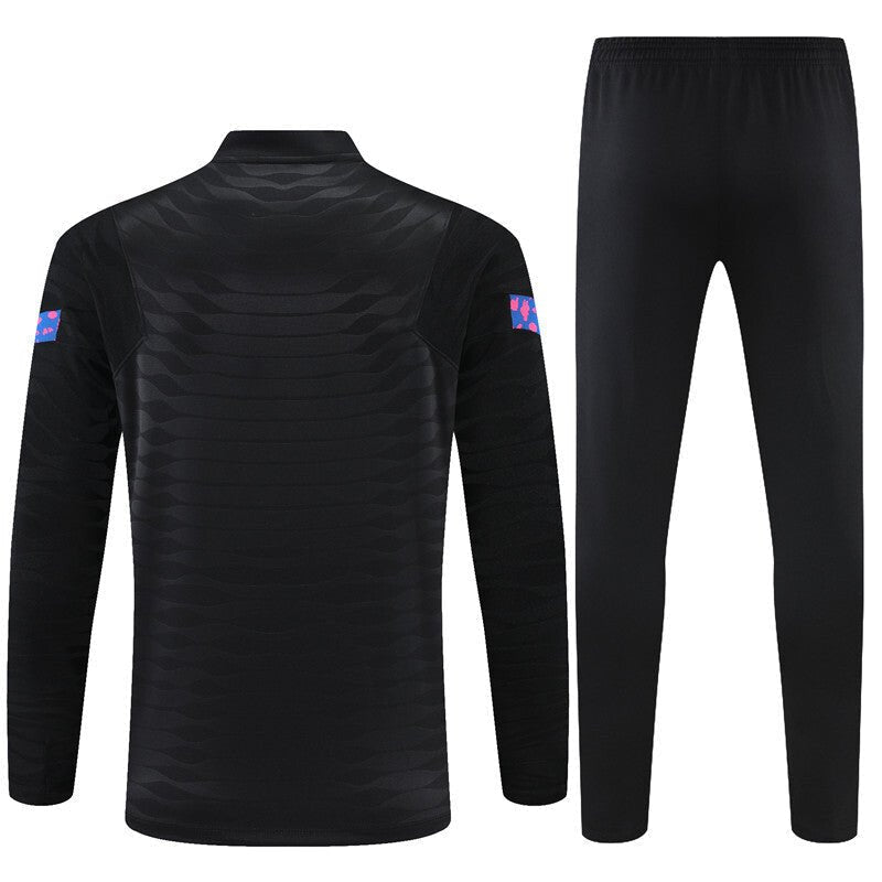 FC Barcelona "Marble Fade" Premium Kids Size Tracksuit from FootballPrestige.club - Premium Football Kits