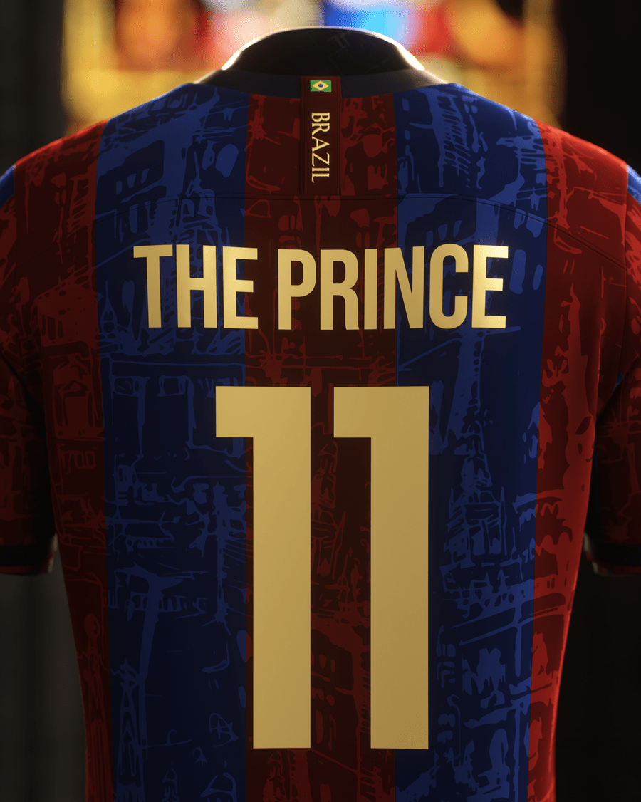 FC Barcelona "The Prince" Premium Kit from FootballPrestige.club - Premium Football Kits