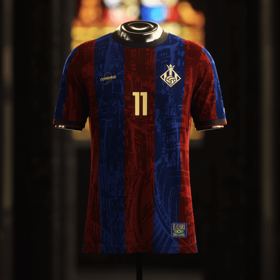 FC Barcelona "The Prince" Premium Kit from FootballPrestige.club - Premium Football Kits