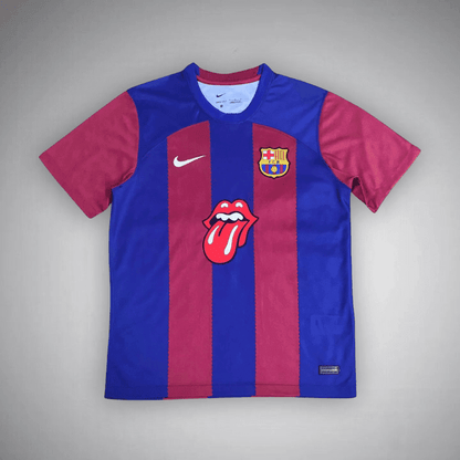 FC Barcelona "Tongue" Premium Kit from FootballPrestige.club - Premium Football Kits