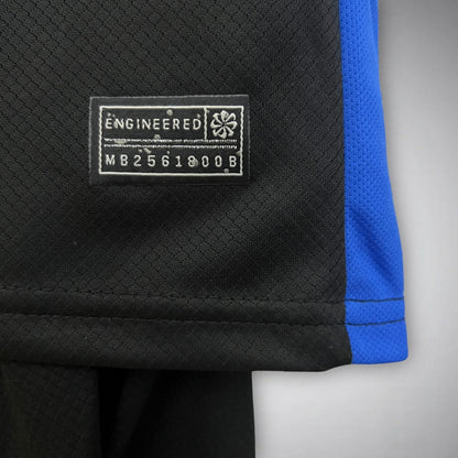FC Barcelona x Cactus Jack Away Kids Size Kit from FootballPrestige.club - Premium Football Kits