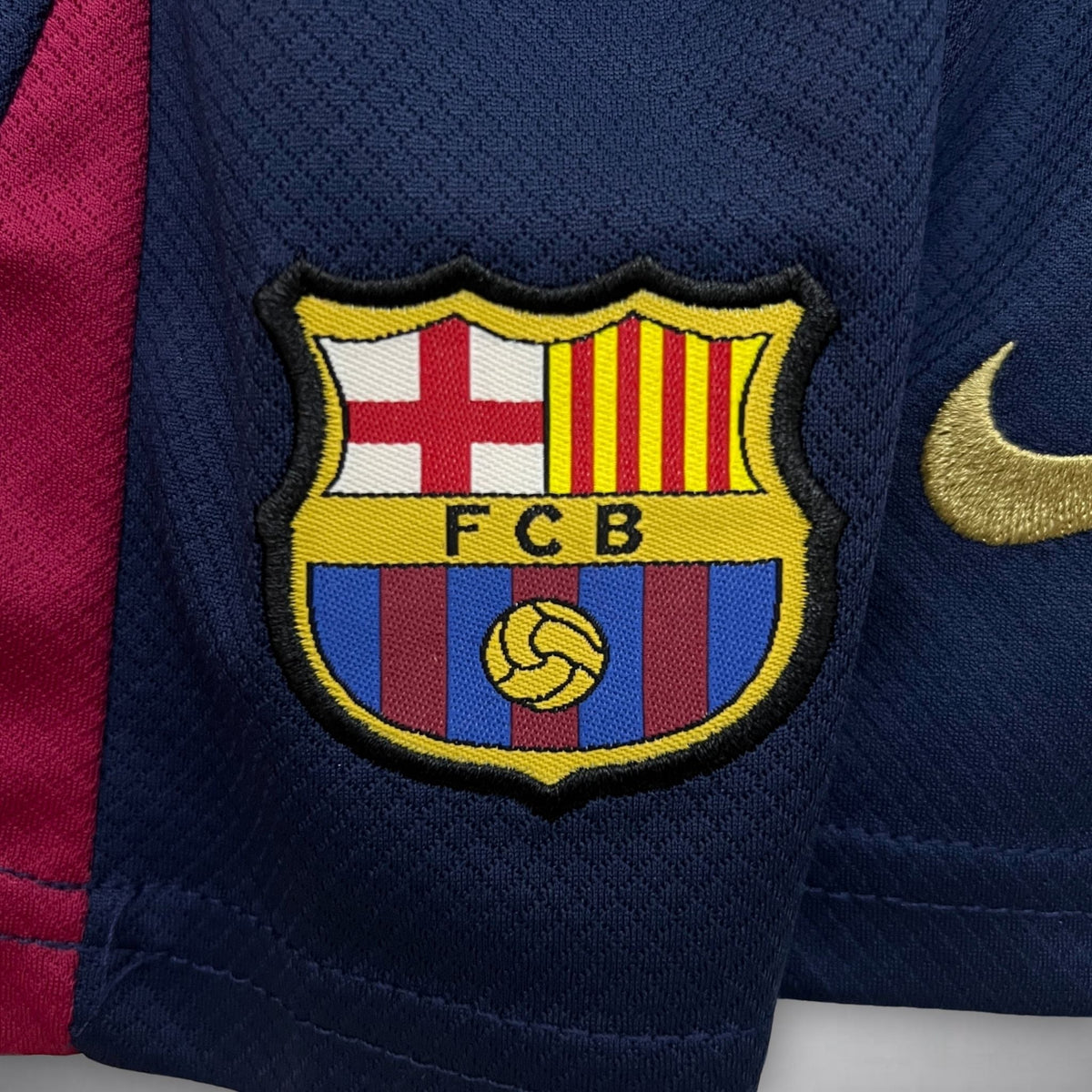 FC Barcelona x Cactus Jack Home Kids Size Kit from FootballPrestige.club - Premium Football Kits