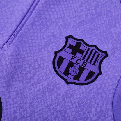 FC Barcelona x Mamba Premium Tracksuit from FootballPrestige.club - Premium Football Kits
