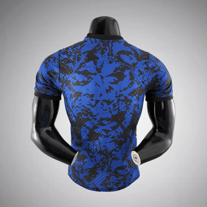 France "Bleu Nuit Éclatant" Premium Kit from FootballPrestige.club - Premium Football Kits