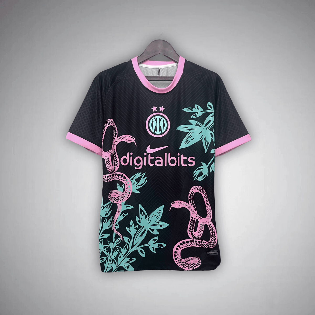 Inter Milan "Serpente Rosa" Premium Kit from FootballPrestige.club - Premium Football Kits