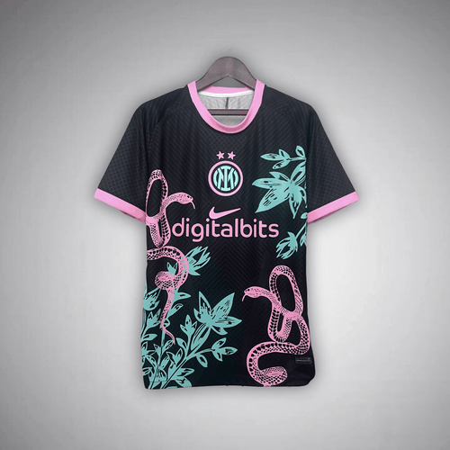 Inter Milan "Serpente Rosa" Premium Kit from FootballPrestige.club - Premium Football Kits