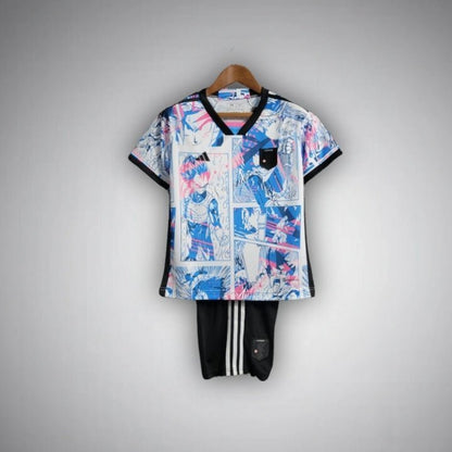 Japan "Dragon Ball" Premium Kids Size Kit from FootballPrestige.club - Premium Football Kits