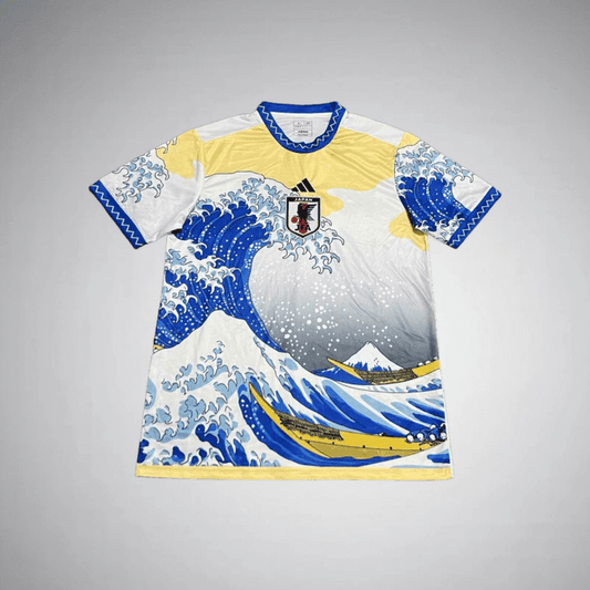 Japan "Hokusai Wave" Premium Kit from FootballPrestige.club - Premium Football Kits