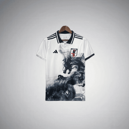 Japan "Ink Washed Dragon" Premium Kit from FootballPrestige.club - Premium Football Kits