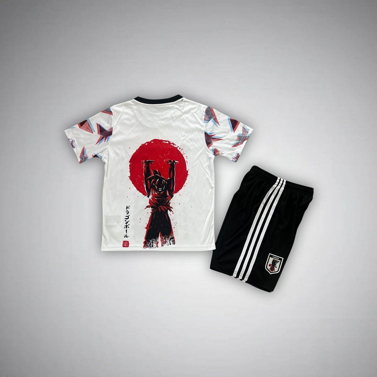 Japan "Mini Goku" Premium Kids Size Kit from FootballPrestige.club - Premium Football Kits