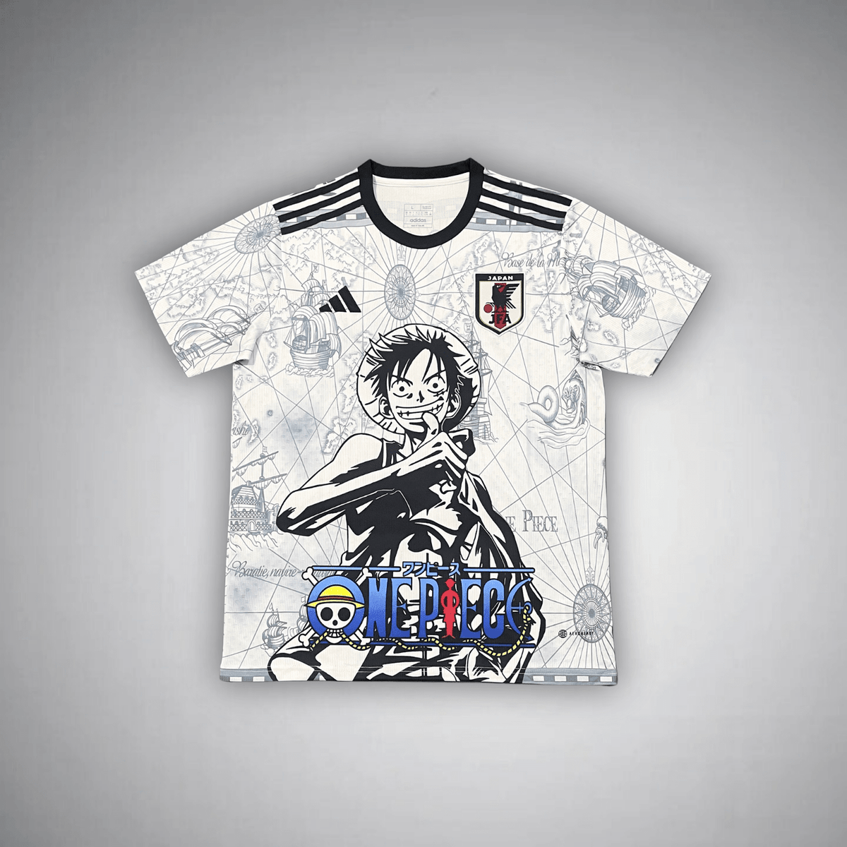 Japan "Monkey D. Luffy" Premium Kit from FootballPrestige.club - Premium Football Kits