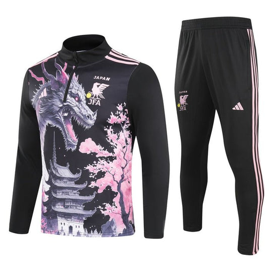 Japan "Sakura Dragon" Tracksuit from FootballPrestige.club - Premium Football Kits