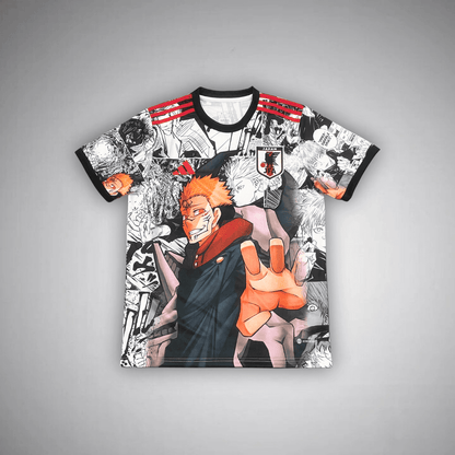 Japan "Sukuna" Premium Kit from FootballPrestige.club - Premium Football Kits