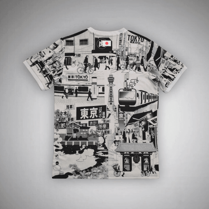 Japan "Tokyo" Premium Kit from FootballPrestige.club - Premium Football Kits