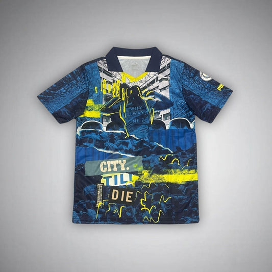 Manchester City "City Till I Die" Premium Kit from FootballPrestige.club - Premium Football Kits