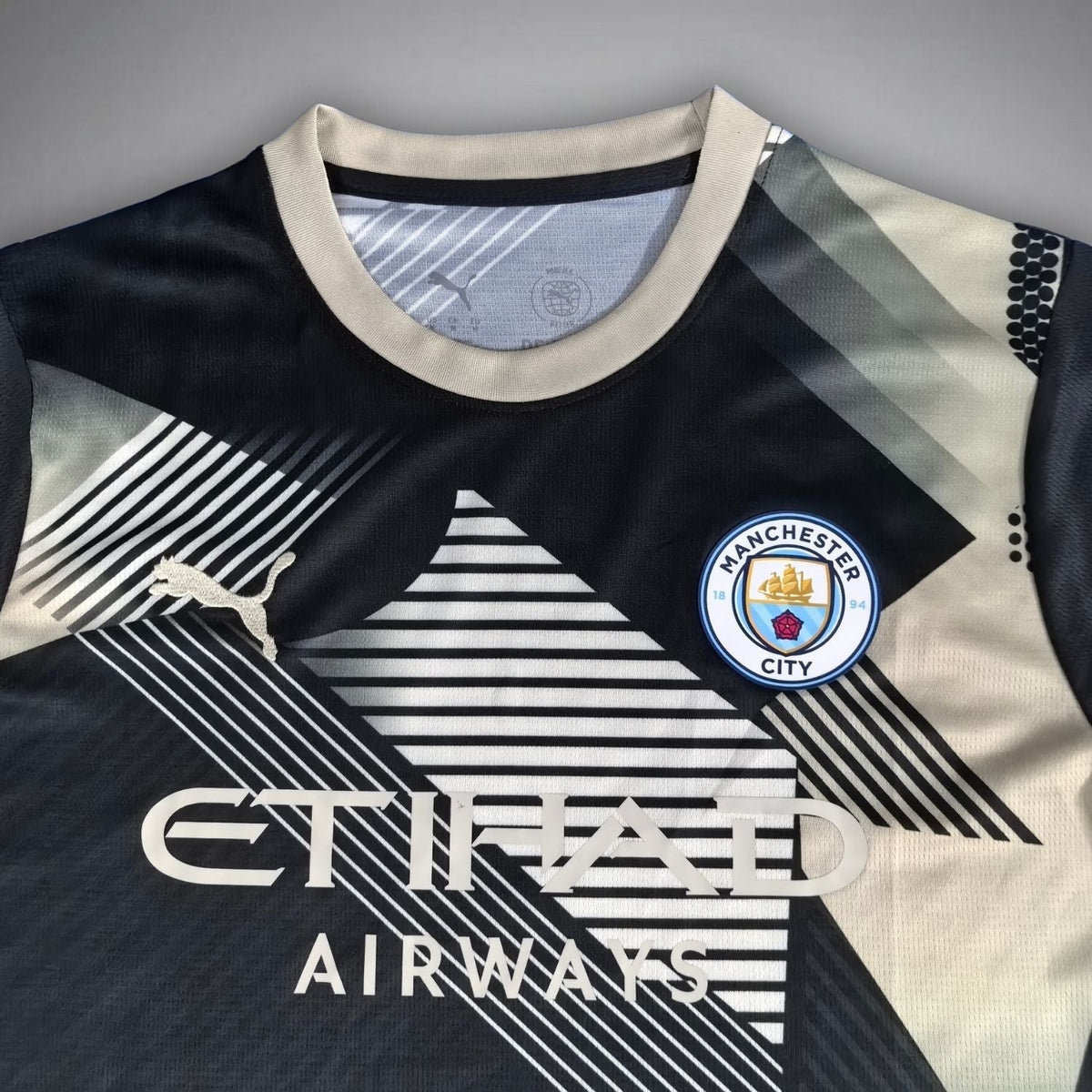 Manchester City "Etihad Shadow" Premium Kit from FootballPrestige.club - Premium Football Kits