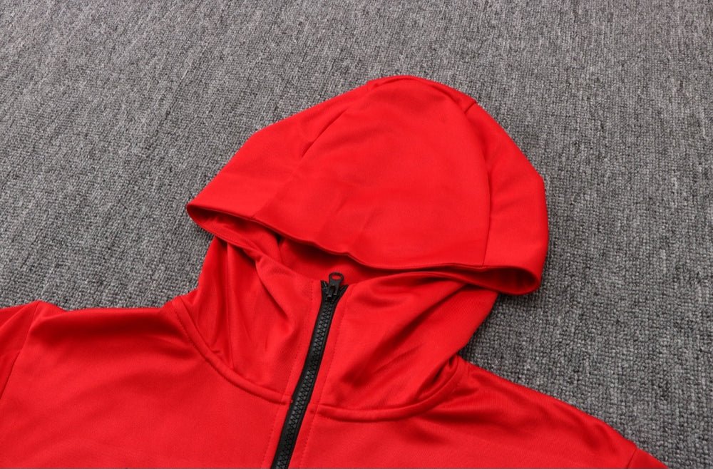 Portugal Red Tracksuit Premium from FootballPrestige.club - Premium Football Kits