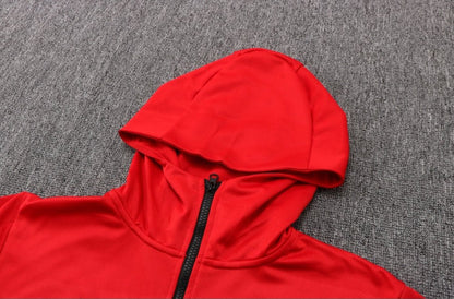 Portugal Red Tracksuit Premium from FootballPrestige.club - Premium Football Kits
