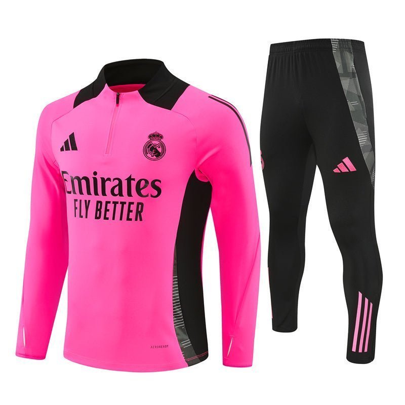 Real Madrid "Aurora Rose" Premium Tracksuit from FootballPrestige.club - Premium Football Kits