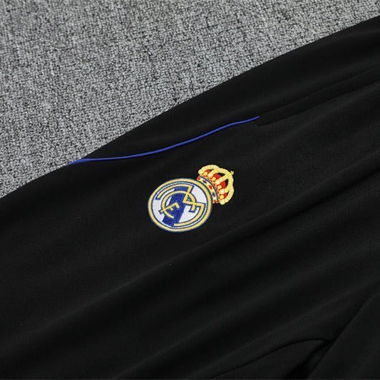 Real Madrid "Azul Reactor" Premium Kids Size Tracksuit from FootballPrestige.club - Premium Football Kits