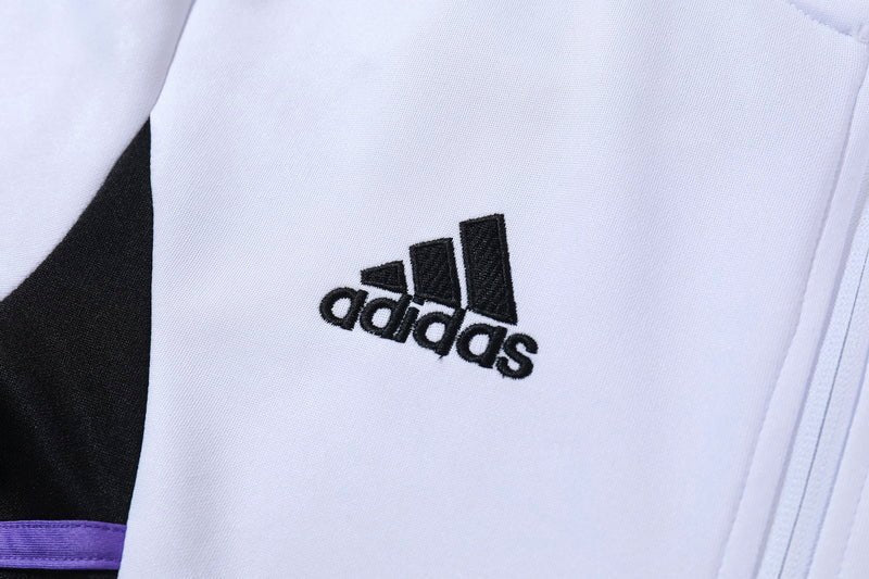 Real Madrid "Blanco Regal" Premium Tracksuit from FootballPrestige.club - Premium Football Kits
