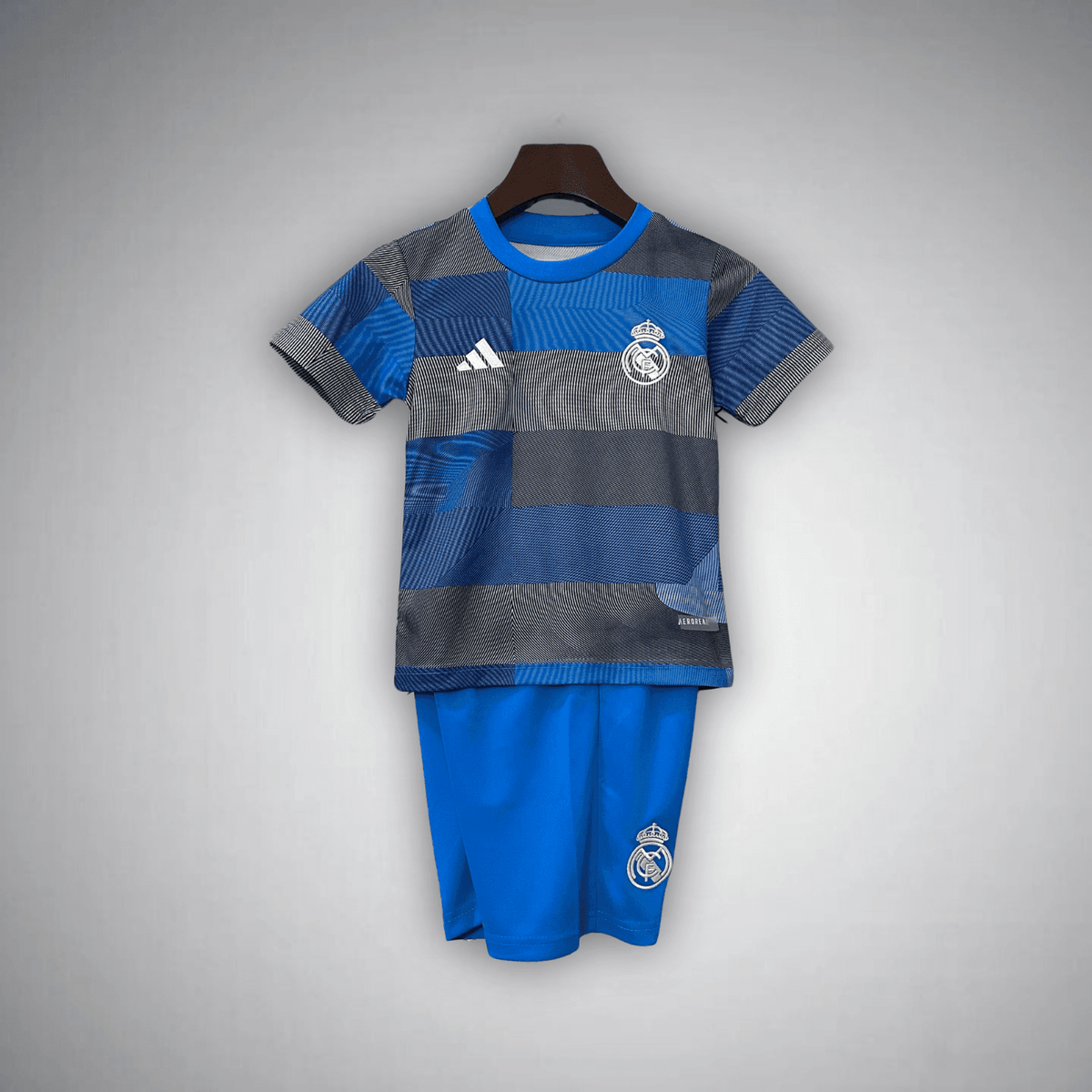 Real Madrid "Cibeles Wave" Premium Kids Size Kit from FootballPrestige.club - Premium Football Kits