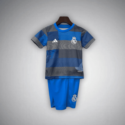 Real Madrid "Cibeles Wave" Premium Kids Size Kit from FootballPrestige.club - Premium Football Kits
