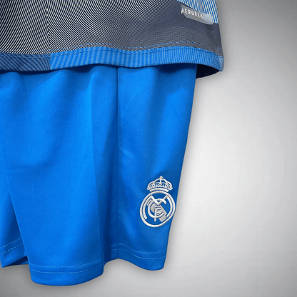 Real Madrid "Cibeles Wave" Premium Kids Size Kit from FootballPrestige.club - Premium Football Kits