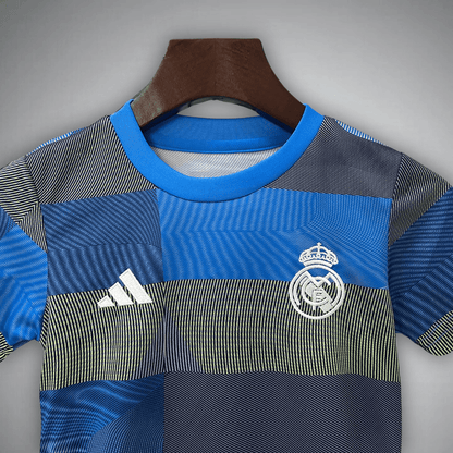 Real Madrid "Cibeles Wave" Premium Kids Size Kit from FootballPrestige.club - Premium Football Kits