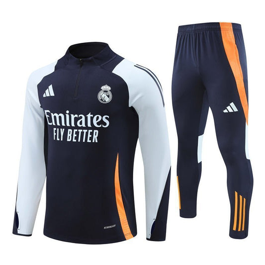Real Madrid "Curvera" Premium Tracksuit from FootballPrestige.club - Premium Football Kits