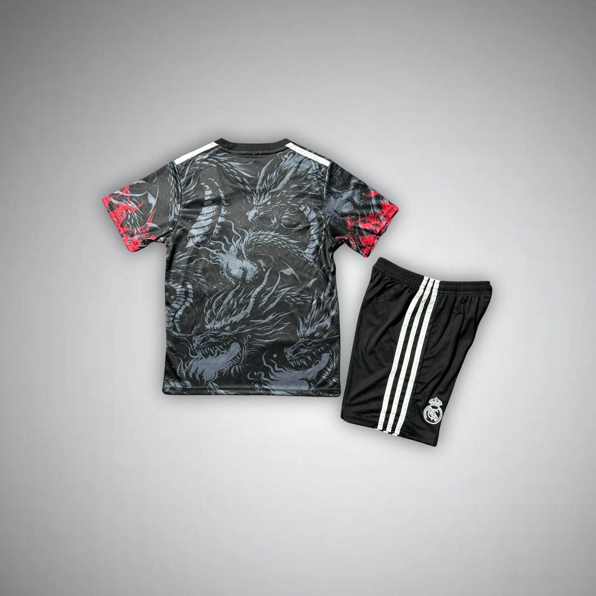 Real Madrid "Devil's Eye" Premium Kids Size Kit from FootballPrestige.club - Premium Football Kits