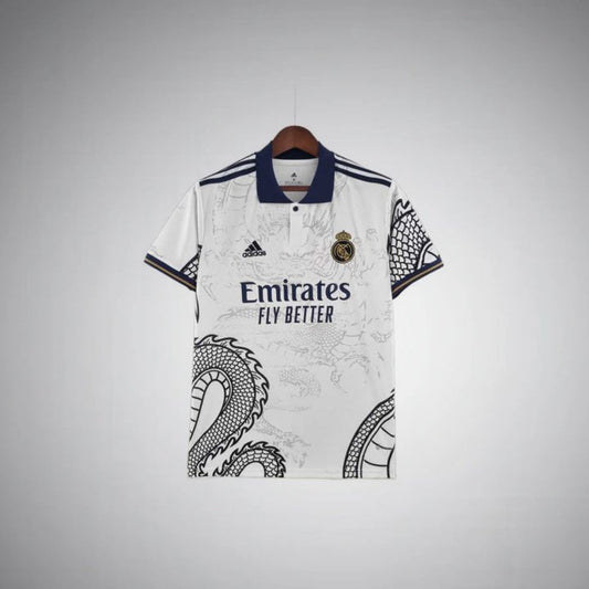 Real Madrid "Dragon Blanco" Premium Kit from FootballPrestige.club - Premium Football Kits