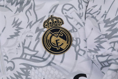 Real Madrid "Dragón Blanco" Premium Tracksuit from FootballPrestige.club - Premium Football Kits
