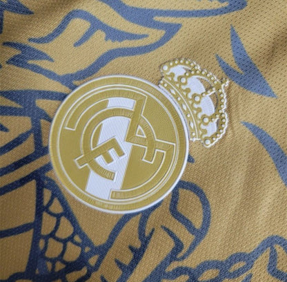 Real Madrid "Dragón Dorado" Premium Kit from FootballPrestige.club - Premium Football Kits