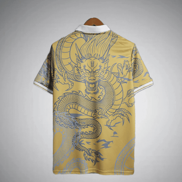 Real Madrid "Dragón Dorado" Premium Kit from FootballPrestige.club - Premium Football Kits