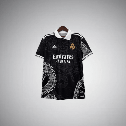 Real Madrid "Dragón Negro" Premium Kit from FootballPrestige.club - Premium Football Kits