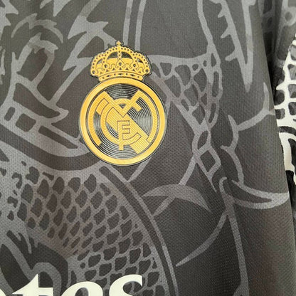 Real Madrid "Dragón Negro" Premium Kit from FootballPrestige.club - Premium Football Kits