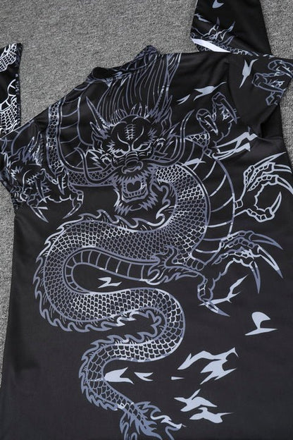 Real Madrid "Dragón Negro" Premium Tracksuit from FootballPrestige.club - Premium Football Kits