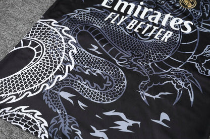 Real Madrid "Dragón Negro" Premium Tracksuit from FootballPrestige.club - Premium Football Kits