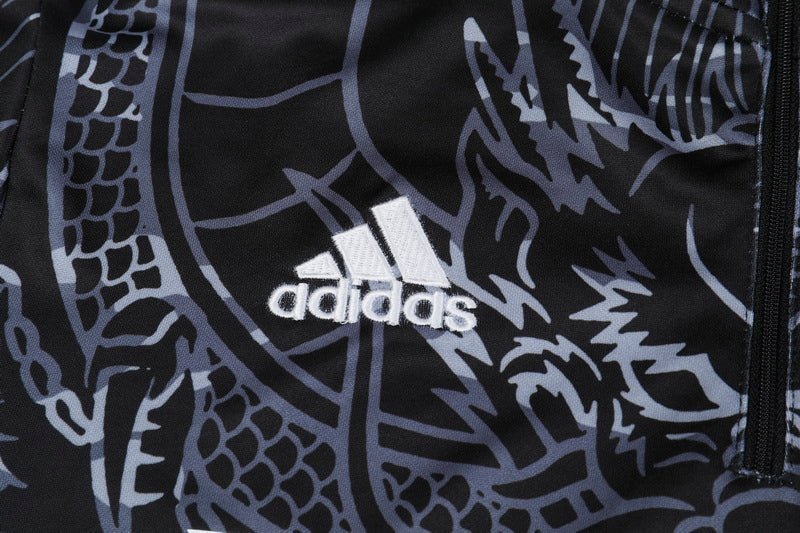 Real Madrid "Dragón Negro" Premium Tracksuit from FootballPrestige.club - Premium Football Kits
