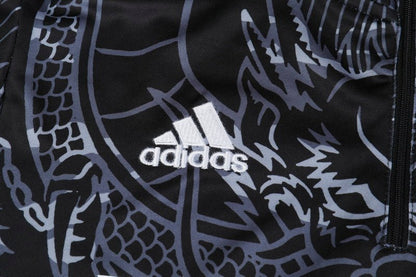 Real Madrid "Dragón Negro" Premium Tracksuit from FootballPrestige.club - Premium Football Kits