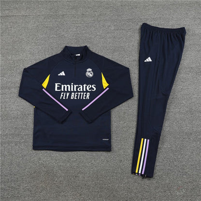 Real Madrid "Eclipse" Premium Tracksuit from FootballPrestige.club - Premium Football Kits