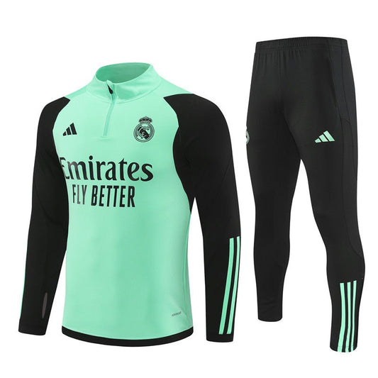 Real Madrid "Emerald Phase" Premium Tracksuit from FootballPrestige.club - Premium Football Kits